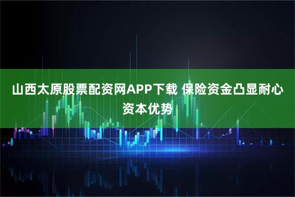 山西太原股票配资网APP下载 保险资金凸显耐心资本优势